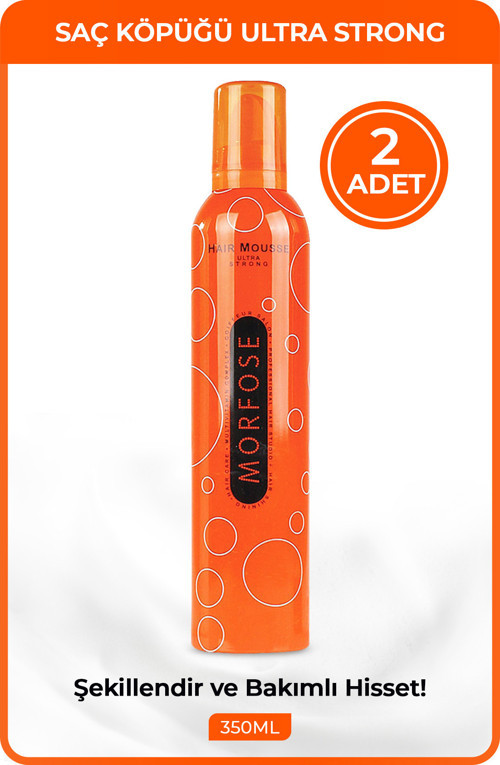 Ultra Strong Saç Köpüğü 350 ml 2 Adet