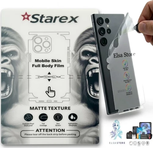 infinix NOTE 30 VİP Uyumlu Nano FULL Arka Kaplama Ultra İnce AF EPU MAT - STAREX