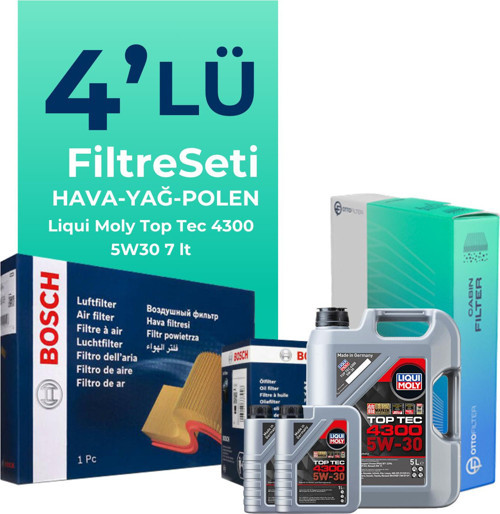 Nissan Skystar 2.5 Dizel Filtre Bakım Seti Liqui Moly Motor Yağlı (2008-2012) 4 Lü
