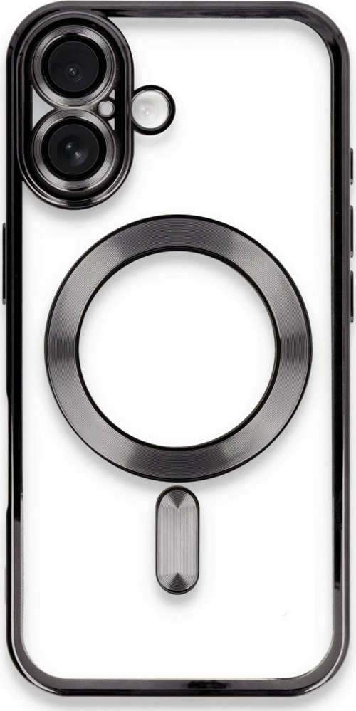 iPhone 16 Kılıf Kross Magneticsafe Kapak - Siyah