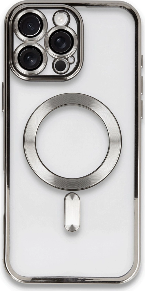 iPhone 16 Pro Kılıf Kross Magneticsafe Kapak - Titan Gri