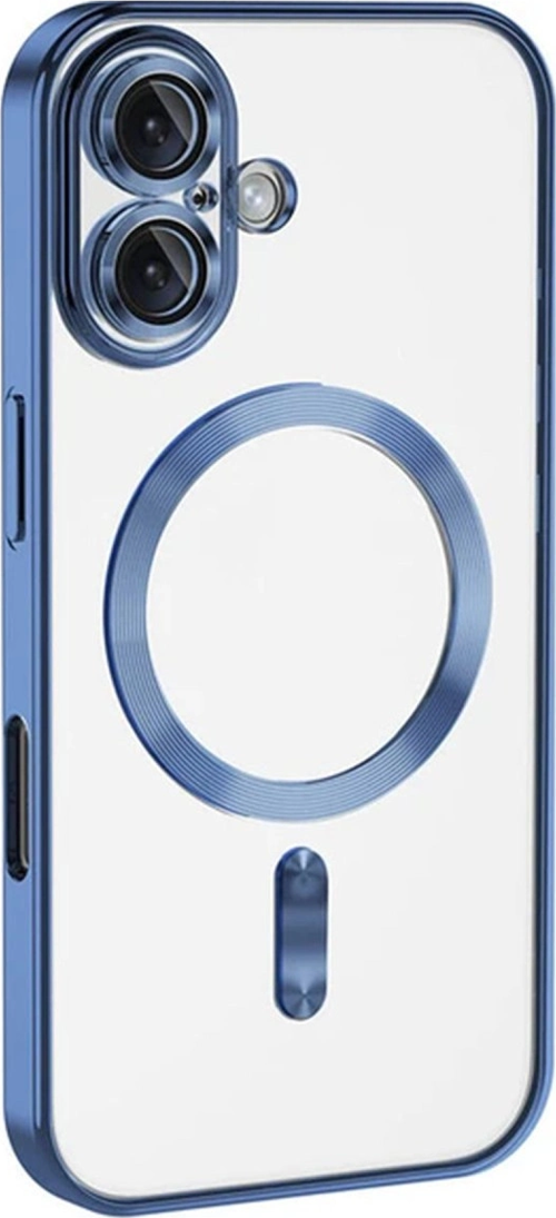 iPhone 16 Kılıf Kross Magneticsafe Kapak - Mavi