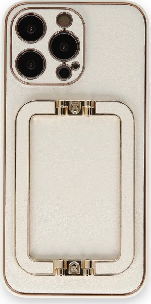 iPhone 14 Pro Max Kılıf Coco Elit Kapak - Beyaz