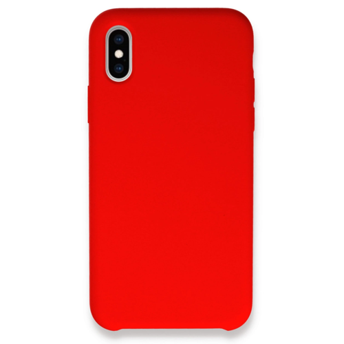 iPhone X Kılıf Lansman Legant Silikon - Kırmızı