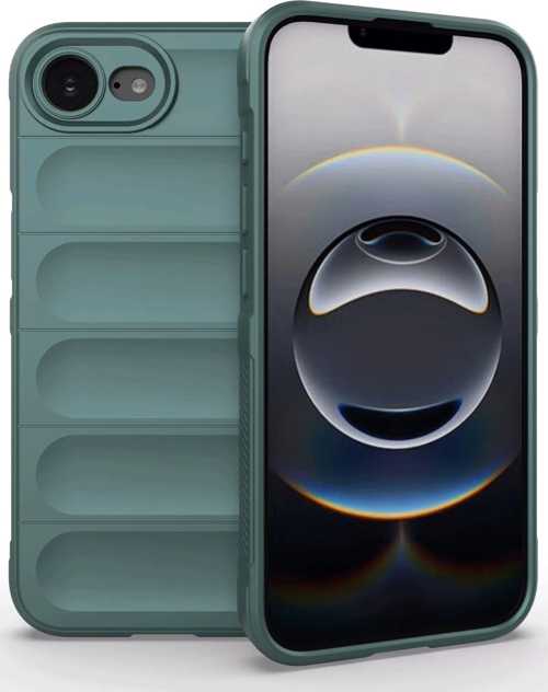 iPhone 16e Kılıf Optimum Silikon - Koyu Yeşil
