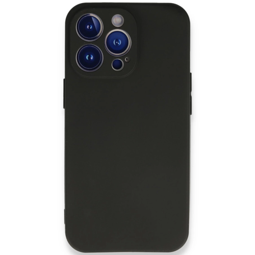 iPhone 13 Pro Max Kılıf First Silikon - Siyah