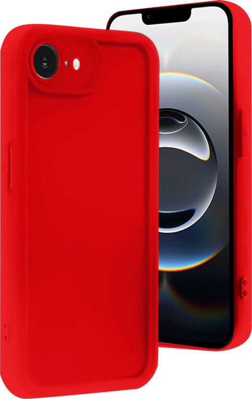 iPhone 16e Kılıf Viera Silikon - Kırmızı