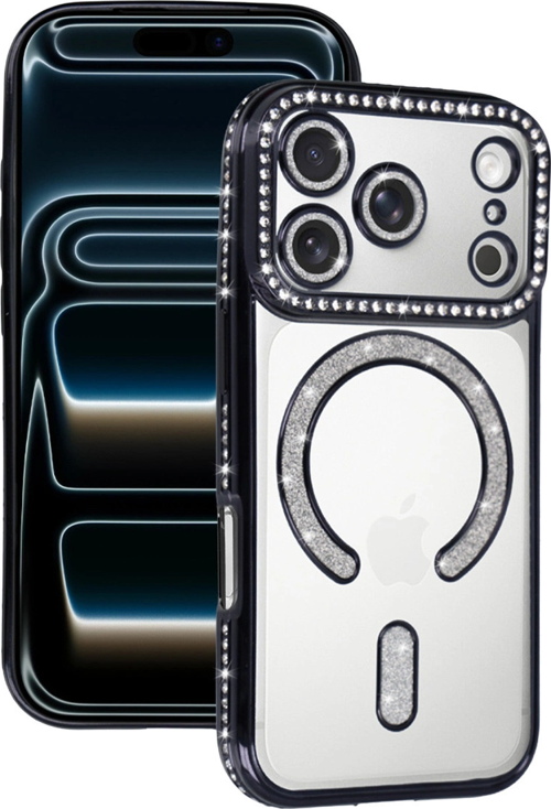 iPhone 17 Pro Max Joke Simli Magneticsafe Kılıf - Siyah