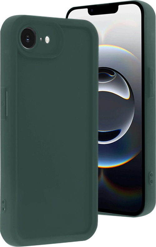 iPhone 16e Kılıf Viera Silikon - Koyu Yeşil