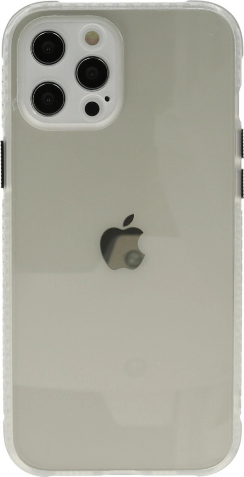iPhone 12 Pro Kılıf Miami Şeffaf Silikon - Şeffaf