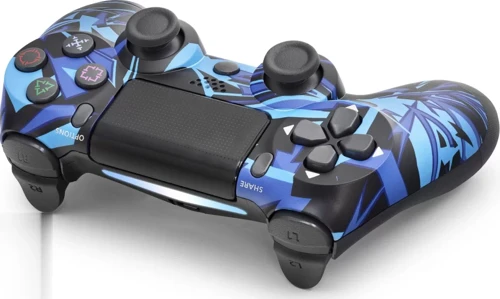 Gamepad Ps4 Uyumlu - Mavi Siyah ND400AB