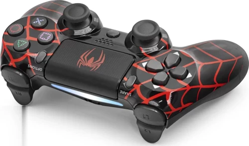 Gamepad Ps4 Uyumlu - Kırmızı Siyah ND400U