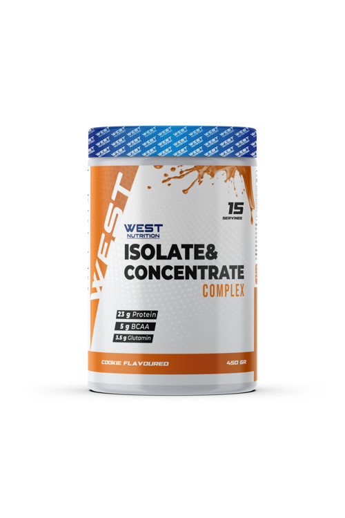Whey Protein Tozu Complex İzole & Konsantre 15 Servis 450 Gr Kurabiye Aromalı