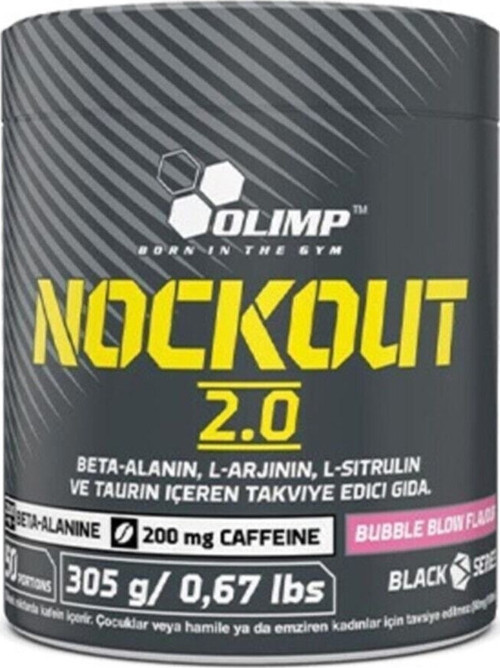Oliggopol Olimp Nockout 2.0 305 Gr Pre-Workout 50 Servis
