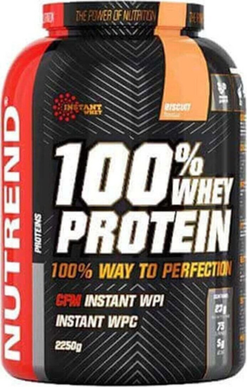 Nutrend %100 Whey Protein 2250 Gr - Bisküvi Aromalı