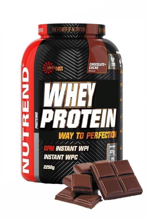 Nutrend Whey Protein 2250 Gr Çikolata Aromalı Protein Tozu Kas Vücut Geliştirme