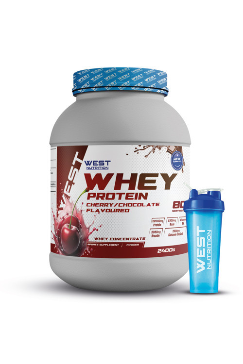 Whey Protein Tozu 2400 Gr 80 Servis Vişne & Çikolata Aromalı