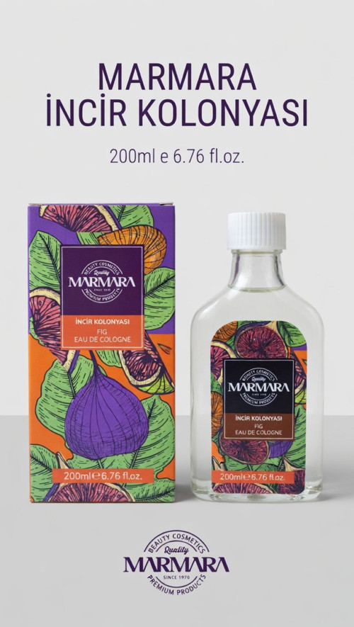 İncir Kolonyası 200 Ml Cam Şişe