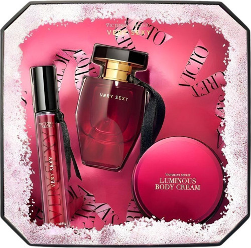 Very Sexy EDP 50 ml + Very Sexy EDP 7 ml + Luminous Body Cream 85 g Kadın Parfüm Seti