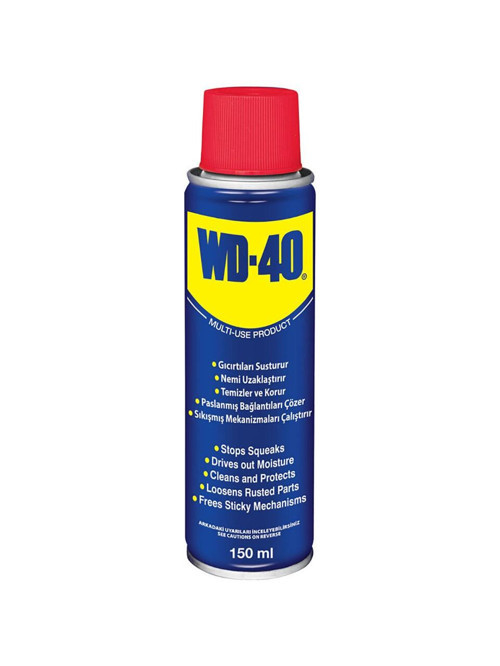 WD-40 Çok Amaçlı Pas Sökücü Metal Yüzeyler İçin 150 ml Nemi Uzaklaştırır