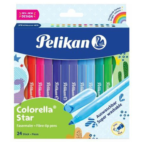Keçeli Kalem Colorella 24 Renk Keçeli