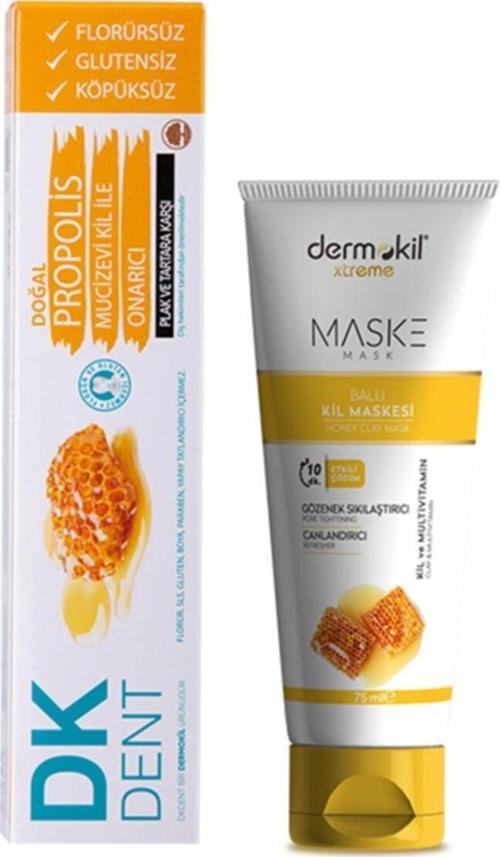 Ballı Maske 75 Ml + Propolis Diş Macunu 75 Ml