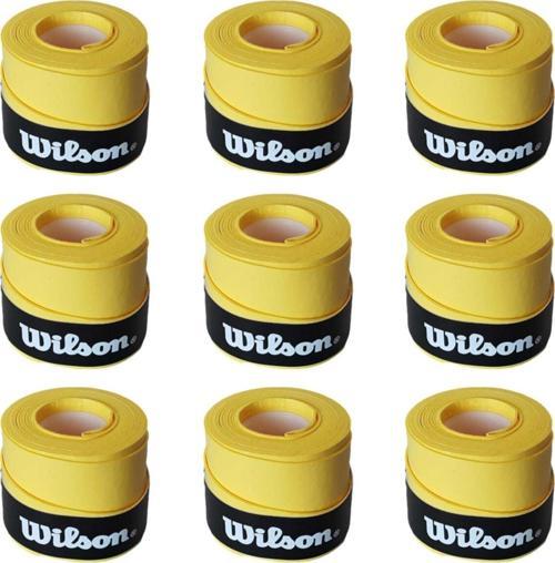 Comfort Bowl O'Grips 9 Adet Grip, Tenis Raketi Gribi Sarı