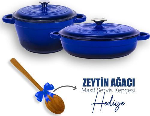 Döküm 2X New Heritage Serisi Döküm Demir Tencere Tava Seti