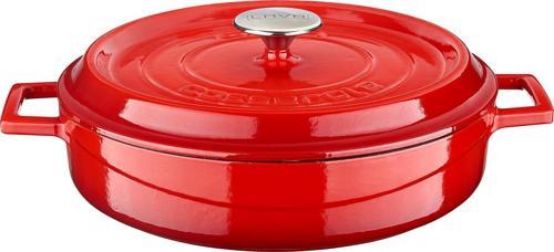 Döküm Çok Amaçlı Yayvan Tencere Döküm Demir Yekpare Kulplu Edition Serisi Çap(Ø)32cm.