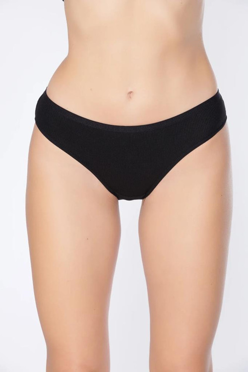 12 Adet Bayan Bambu Kaşkorse Bikini Külot Karışık Renk