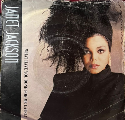 Janet Jackson - What Have You Done For Me Lately / Young Love (7", Single, Picture Sleeve)