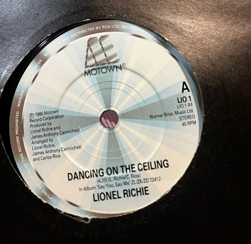 Lionel Richie - Dancing On The Ceiling / Love Will Find A Way (7", Single)