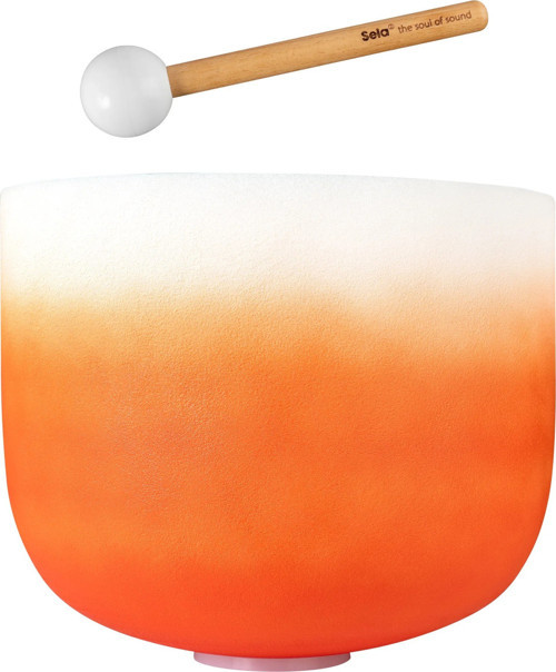 Sela ~33cm Kristal Singing Bowl - Sacral Chakra - Re 432Hz (SECCU13D)
