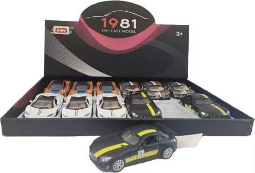 Oyuncak Çek Bırak Kapıları Açılır Yarış Arabası 1:32 6632-45S (Karışık Renk 1 Adet)
