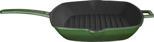 Döküm Dikdörtgen Izgara Tava Döküm Demir Yekpare Saplı Ölçü 26x32cm.