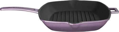 Döküm Dikdörtgen Izgara Tava Döküm Demir Yekpare Saplı Ölçü 26x32cm.