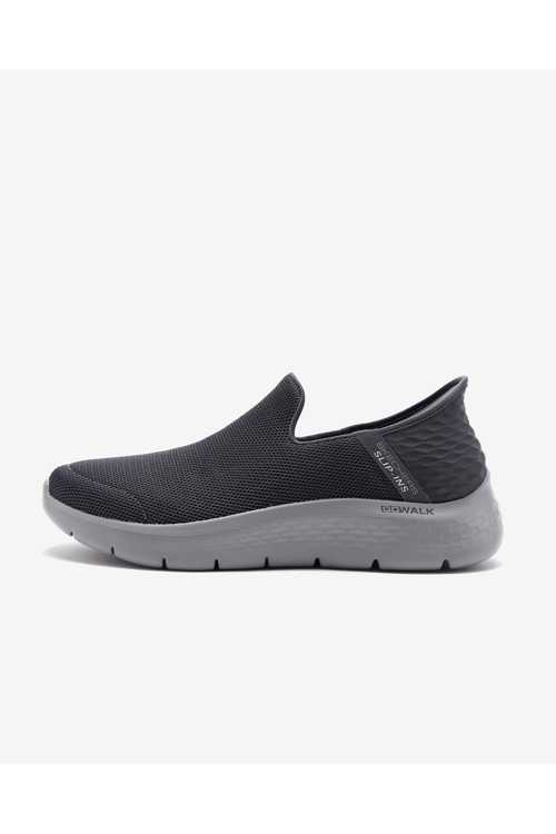 Go Walk Flex - Slip-İns Erkek Gri Yürüyüş Ayakkabısı 216491 Dkgy