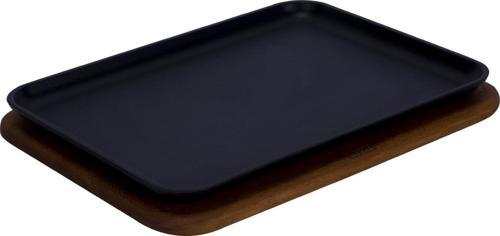 Döküm Dikdörtgen Servis Tabağı Kayın Servis Ahşabı. Ölçü 34x25cm.