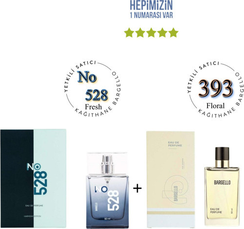 No: 528 + 393 Erkek / Kadın Parfüm Edp Fresh / Floral - Mnms528393
