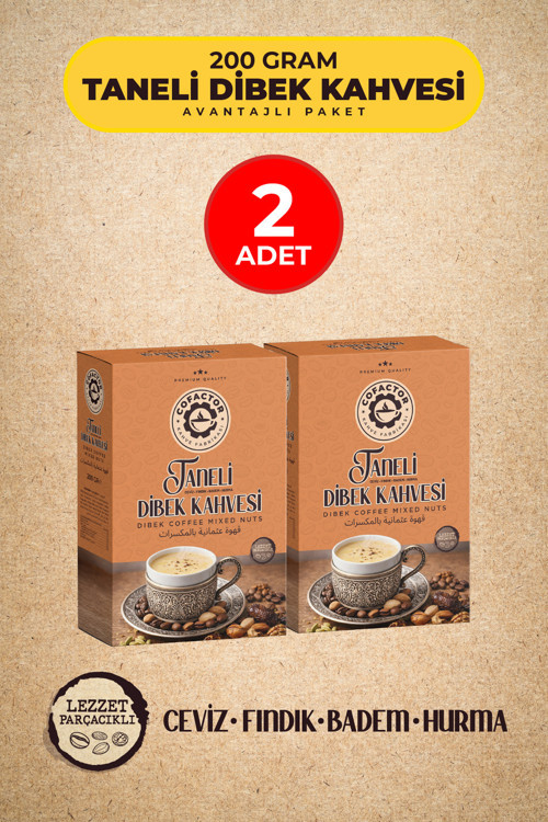 Taneli Dibek Kahvesi 200 Gr 2'Li Avantaj Paketi
