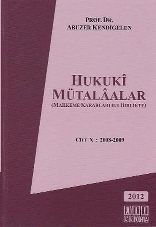 Hukuki Mütalaalar 10. Cilt