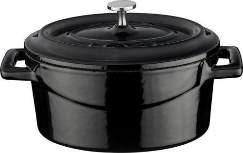 Döküm Mini Oval Tencere. Trendy Serisi Ölçü 9x12cm.