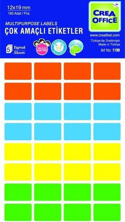 Etiket Ofis 12x19 (1199)