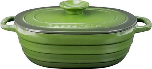 Döküm Oval Tencere Döküm Demir Kapak Experience Serisi Ölçü 24x33cm.