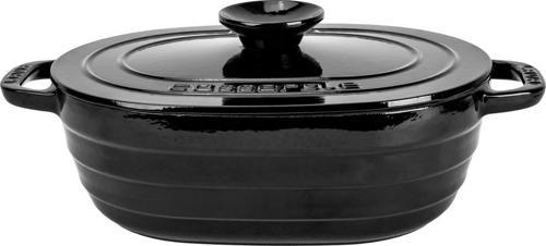 Döküm Oval Tencere Döküm Demir Kapak Experience Serisi Ölçü 24x33cm.