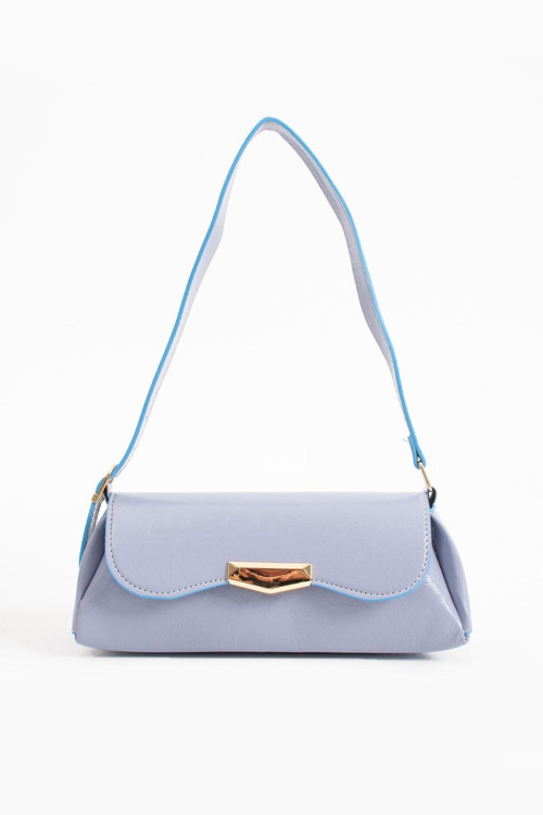 Kadın Dokulu Astarlı Çıt Çıt Kapama El Kol Ve Omuz Çantası