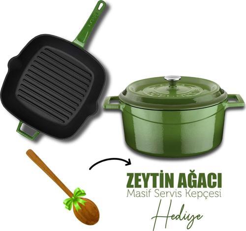 Döküm Trendy 4 Parça Tencere Tava Seti