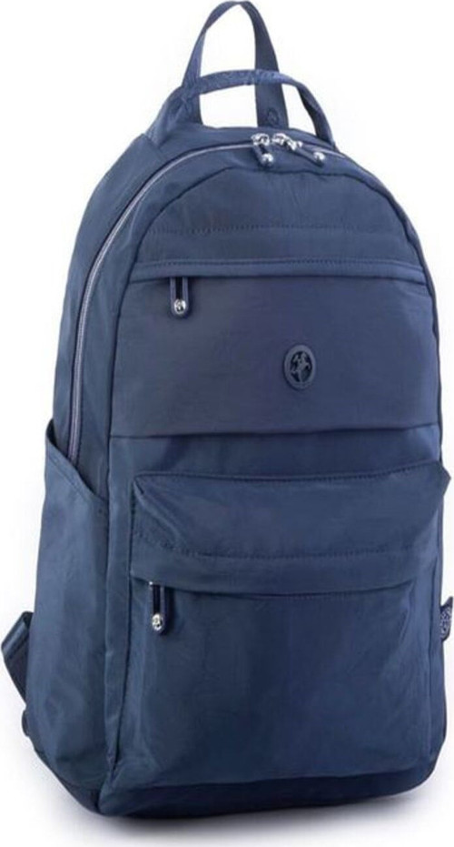 Nas Kadın Extra Hafif Su Geçirmez Çok Gözlü (Waterproof) Unisex Sırt Çantası 30X40cm
