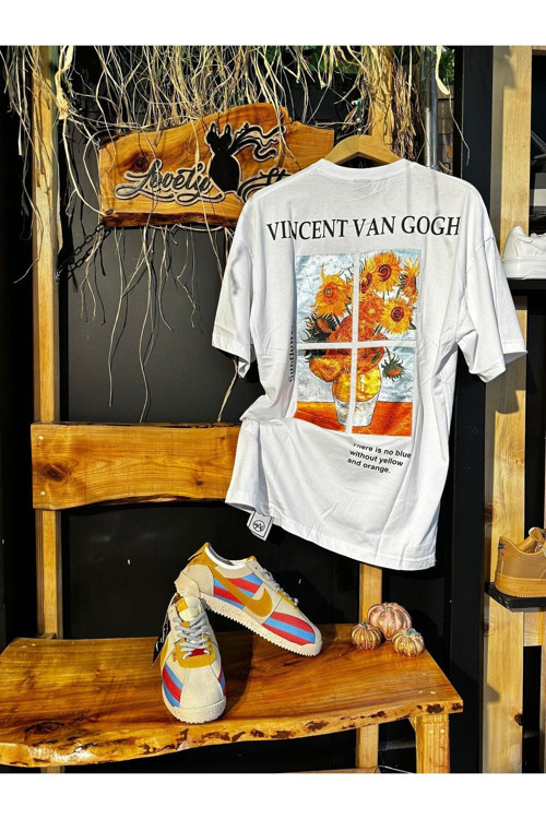 Oversize Van Gogh Tişört LY2