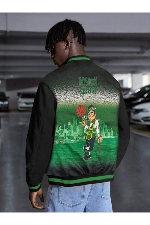 Celtic Baskılı Kolej Ceket